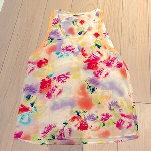 Flower silk tank from Les Petites